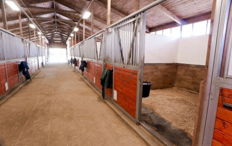 Horse Stable Roof Installation